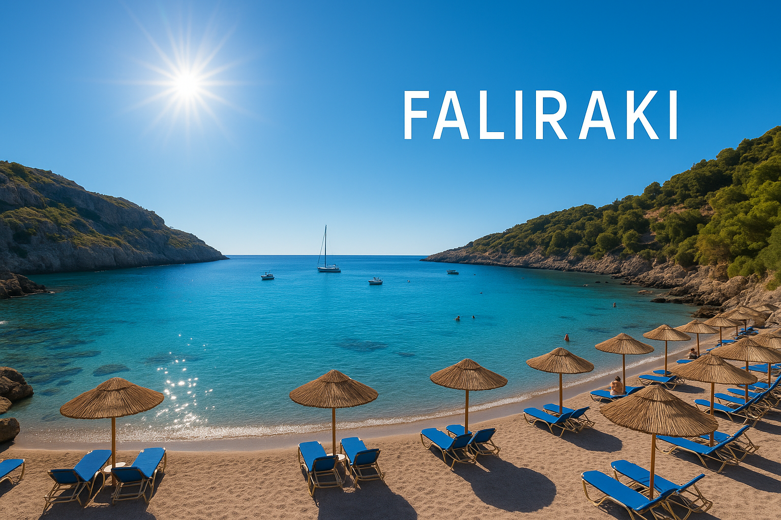 Krásné počasí na Faliraki Krásné počasí na Faliraki